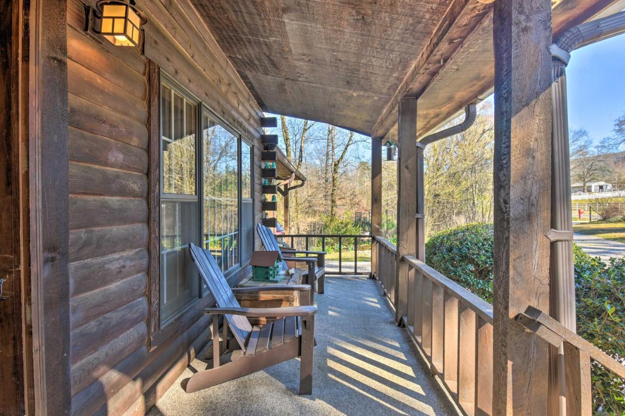Luxury Pearcy Cabin With 5 Private Acres And Hot Tub! Bagian luar foto